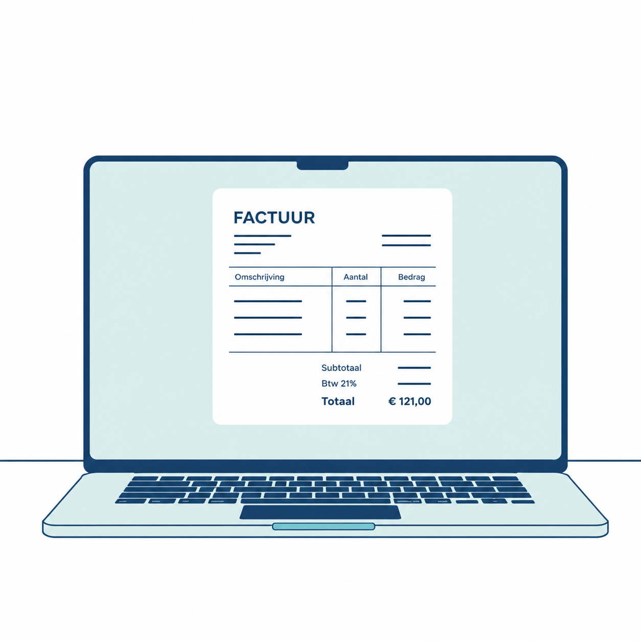 Factuur maken in BisFox
